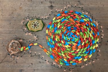 Výsledek výzvy o co nejdelší vánoční řetěz