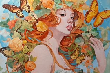 Výstava: “Krása okamžiku“ – obrazy Karolíny Borecké