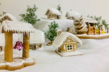 Perníková vesnička na Zelené bráně