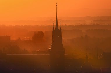Západy slunce na Zelené bráně