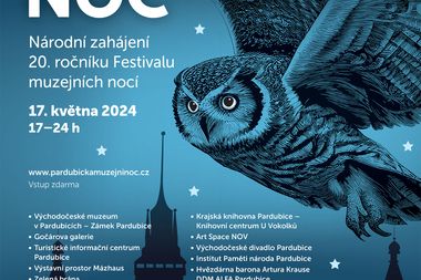 Pardubická muzejní noc na Zelené bráně 17. května 2024
